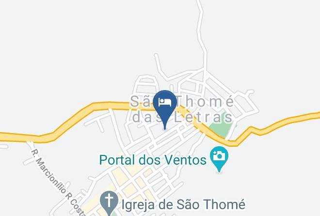 Sao Tome Das Letras - Pousada Do Tata Maps