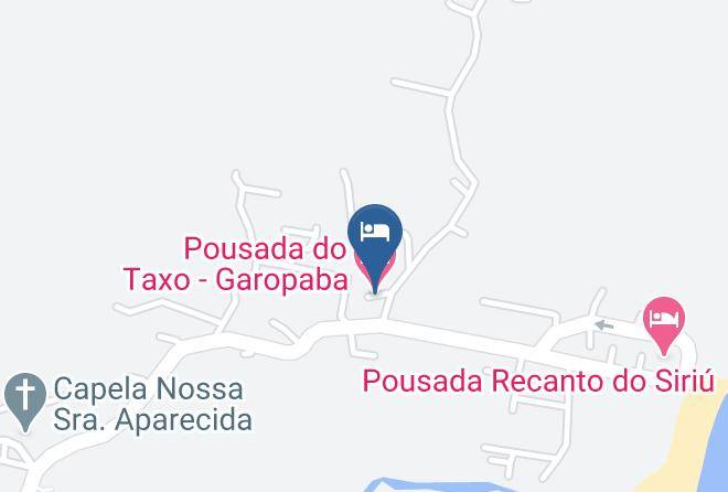 Garopaba - Pousada Do Taxo Garopaba Maps