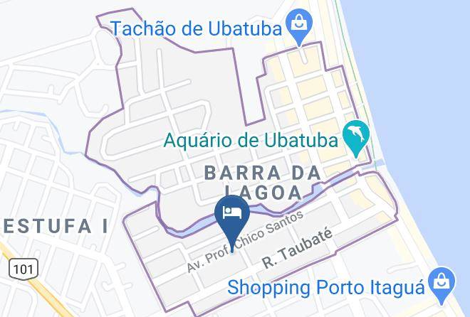Ubatuba - Pousada Do Tie Maps
