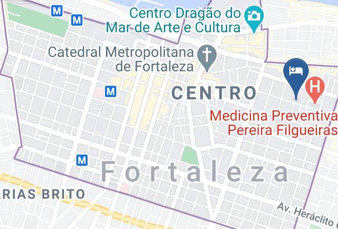 Fortaleza - Pousada Do Turista Maps