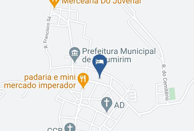 Botumirim - Pousada Do Vale Maps