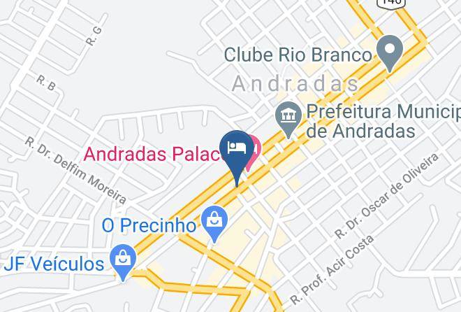 Andradas - Pousada Do Wagner Maps