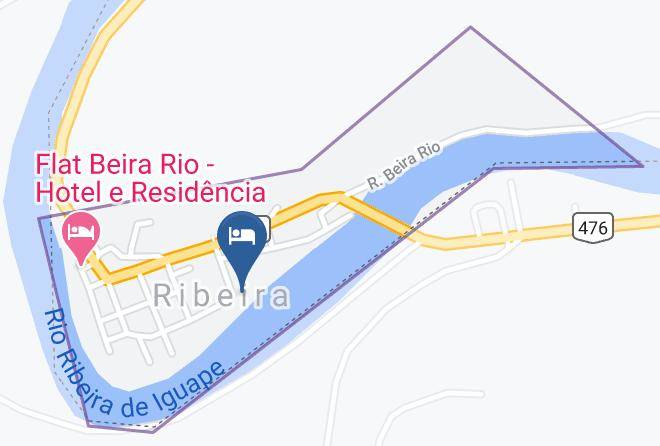 Ribeira - Pousada Do Zeca Maps