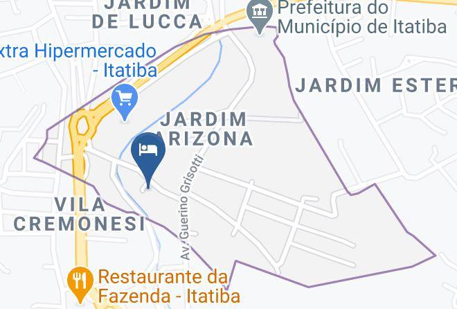 Itatiba - Pousada Doce Lar Maps
