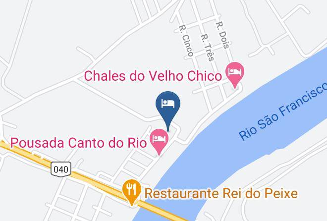 Sao Goncalo Do Abaete - Pousada Doce Rio Maps