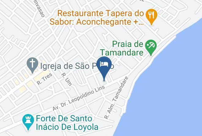 Tamandare - Pousada Doce Vida Maps