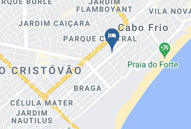 Cabo Frio - Pousada Dom Fernandes Maps