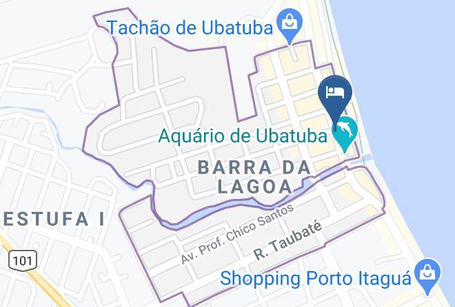 Ubatuba - Pousada Don Diego Maps