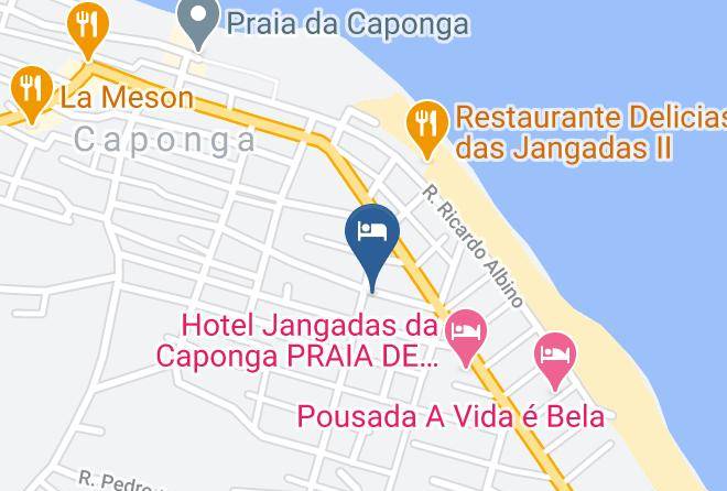 Cascavel - Pousada Dona Carolina Maps