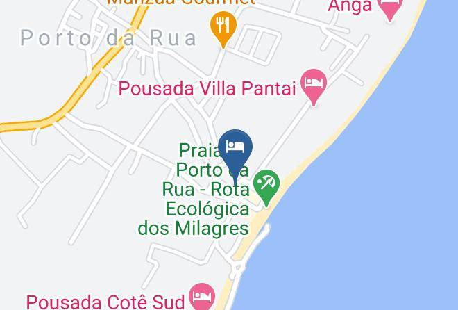 Sao Miguel Dos Milagres - Pousada Dona Da Praia Maps