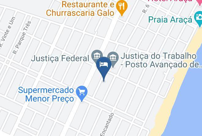 Capao Da Canoa - Pousada Dona Elvira Maps