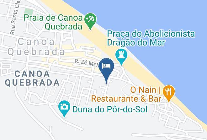 Aracati - Dona Flor Pousada Maps