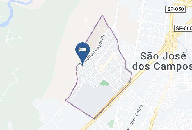 Sao Jose Dos Campos - Pousada Dona Nega Maps
