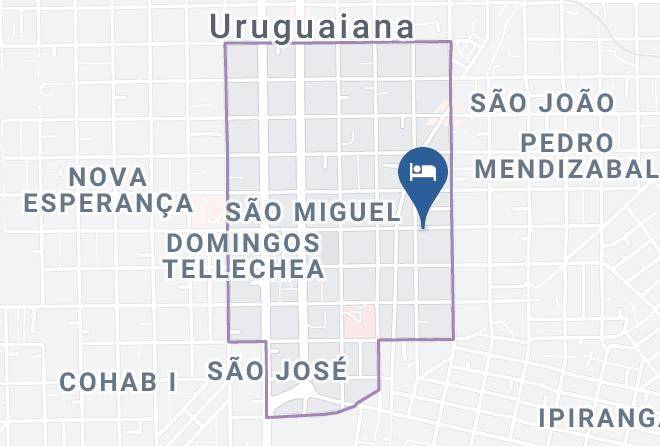 Uruguaiana - Pousada Dona Oraides Maps