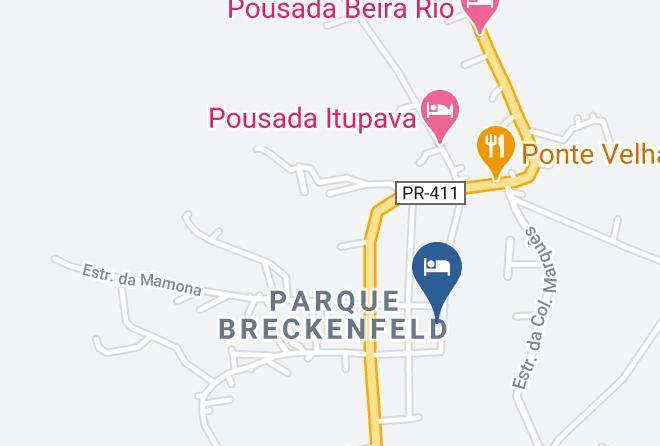 Morretes - Pousada Dona Siroba Beira Rio Maps