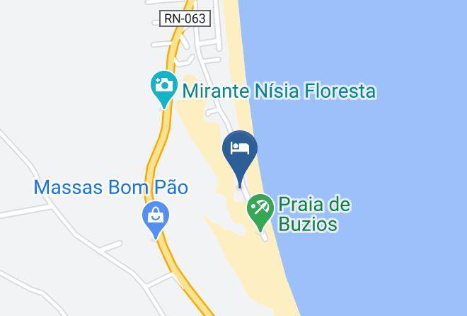 Nisia Floresta - Pousada Dorimar Maps