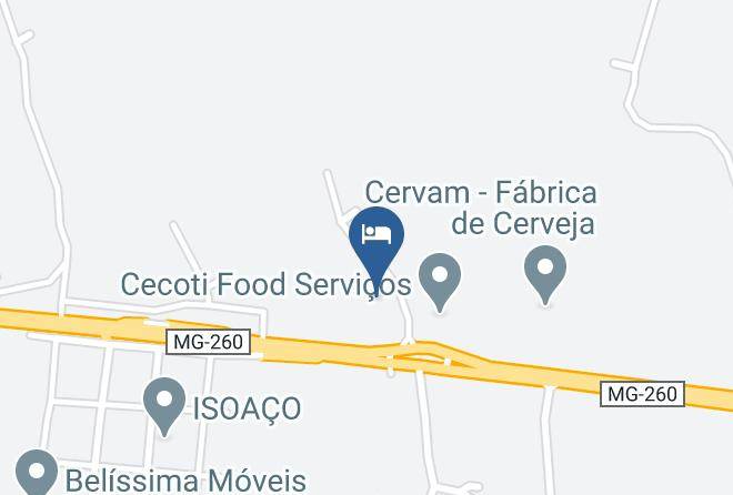 Claudio - Pousada Dos Azevedo Claudio Maps