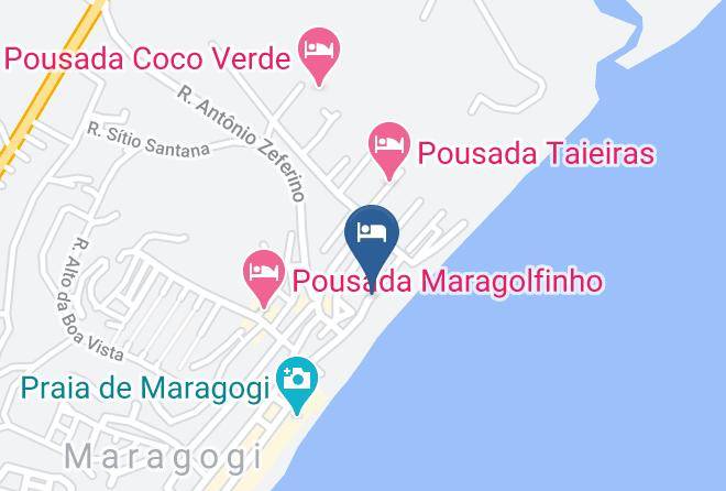 Maragoji - Pousada Dos Cabanos Maps