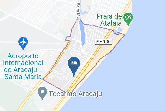 Aracaju - Pousada Dos Caminhos Maps