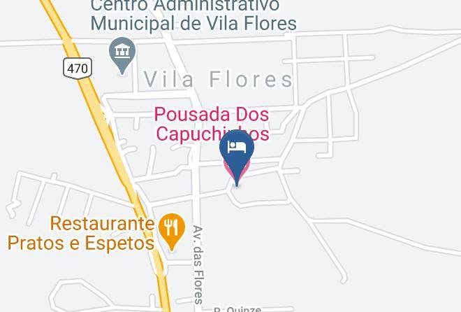 Vila Flores - Pousada Dos Capuchinhos Maps