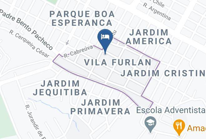 Indaiatuba - Pousada Dos Comissarios Maps