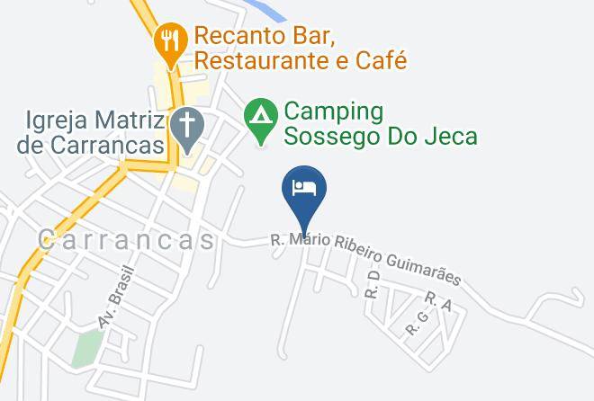 Carrancas - Pousada Dos Contos De Carrancas Maps