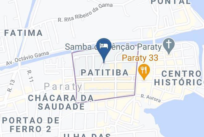 Parati - Pousada Dos Contos Maps
