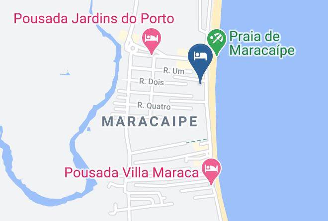 Ipojuca - Pousada Dos Coqueiros Maps