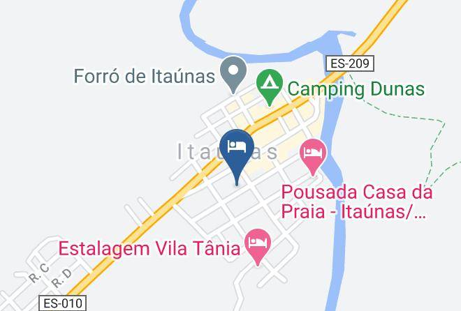 Conceicao Da Barra - Pousada Dos Corais Maps