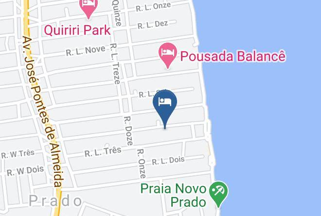 Prado - Pousada Dos Girassois Maps