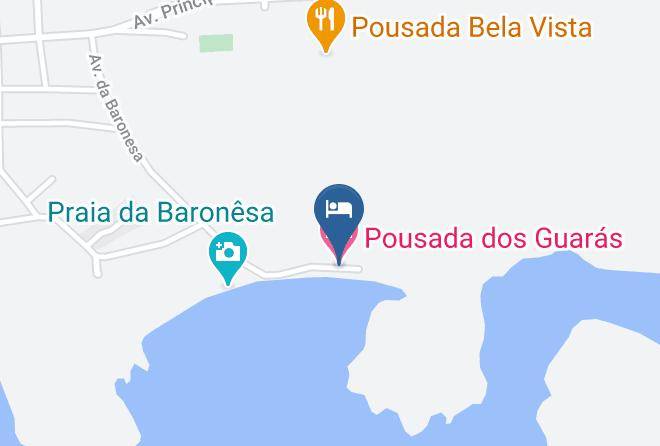 Alcantara - Pousada Dos Guaras Maps