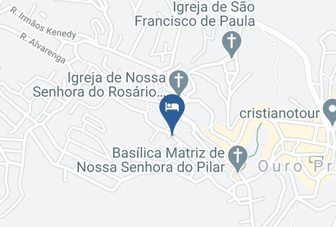 Ouro Preto - Pousada Dos Minerais Maps