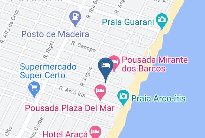 Capao Da Canoa - Pousada Dos Moleques Maps
