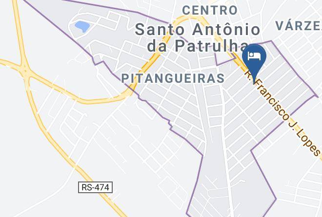 Santo Antonio De Patrulha - Pousada Dos Oliveiras Maps