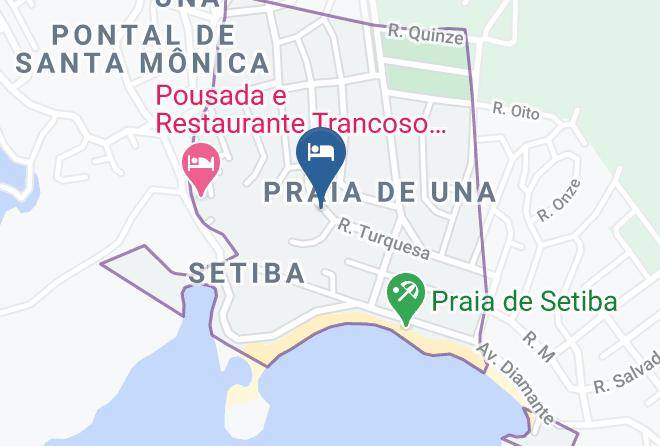 Guarapari - Pousada Dos Passaros Maps