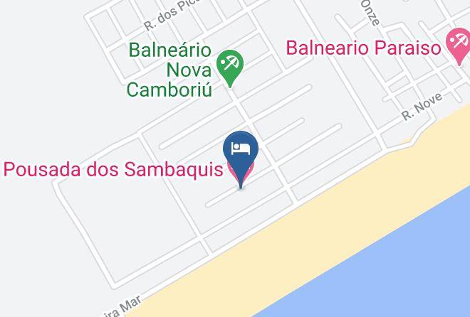 Jaguaruna - Pousada Dos Sambaquis Maps
