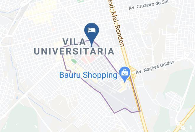 Bauru - Pousada Dos Sonhos Maps