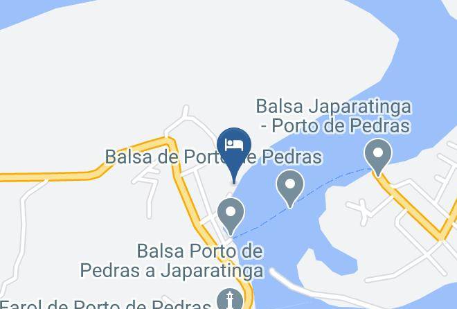 Porto De Pedras - Pousada Dos Ventos Setatur Maps