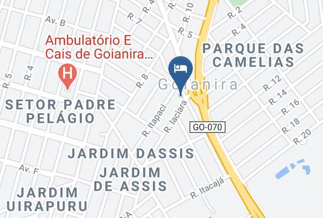 Goianira - Pousada Dos Viajantes Maps