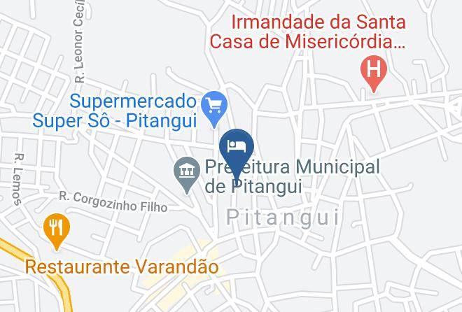 Pitangui - Pousada Dr Dito Maps