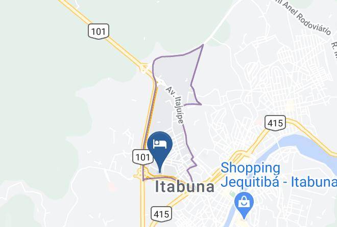 Itabuna - Pousada Dubai Maps