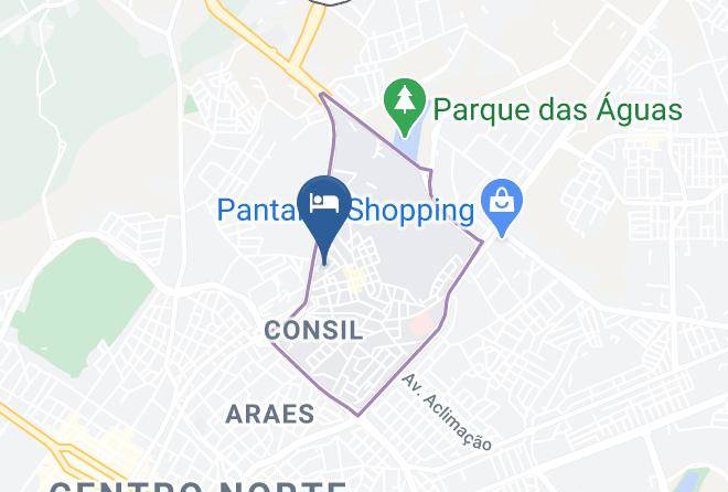 Cuiaba - Pousada Dubai Maps