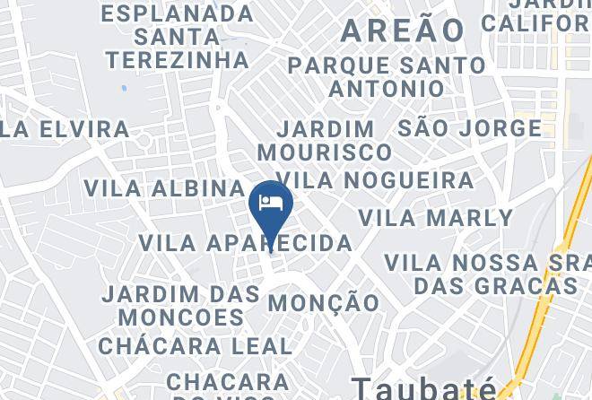 Taubate - Pousada Dubai Maps