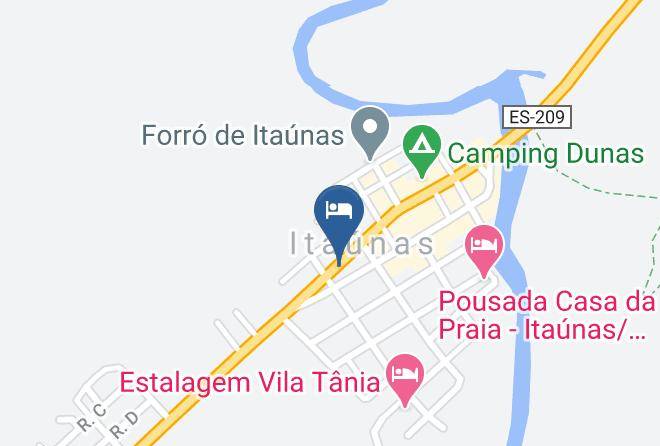 Conceicao Da Barra - Pousada Dunas De Itaunas Maps
