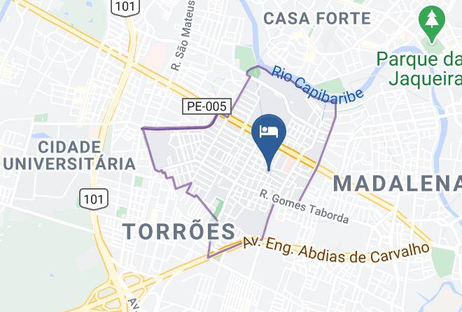 Recife - Pousada E Albergue Shalom Maps
