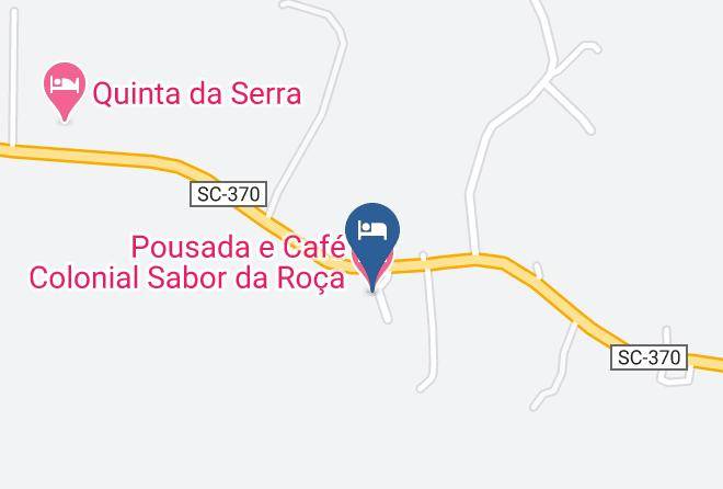 Urubici - Pousada E Cafe Colonial Sabor Da Roca Maps
