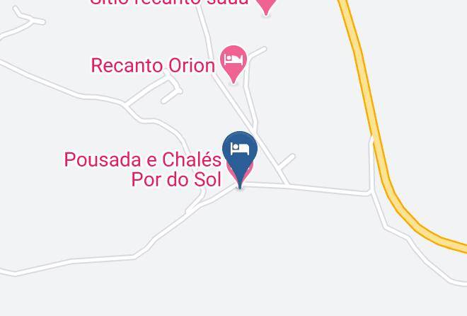 Sao Tome Das Letras - Pousada E Chales Por Do Sol Maps