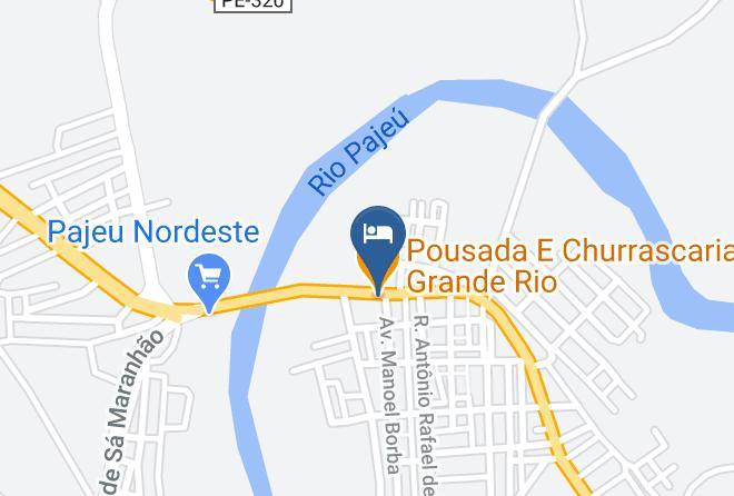 Afogados Da Ingazeira - Pousada E Churrascaria Grande Rio Maps