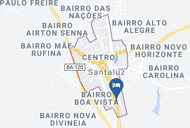 Santa Luz - Pousada E Churrascaria Lh Maps