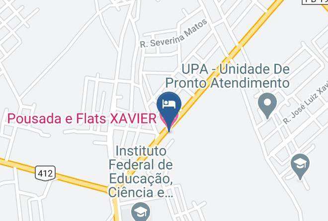 Monteiro - Pousada E Flats Xavier Maps